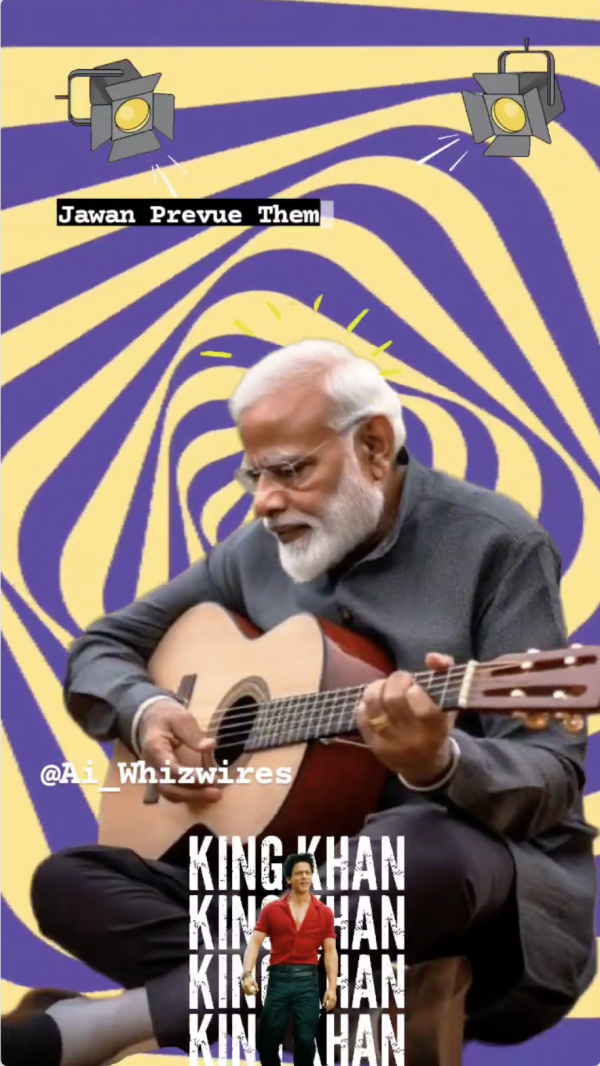 600px x 1066px - AI Modi singing is taking over India's internet - Rest of World